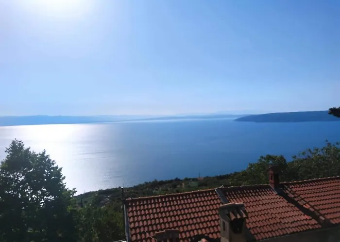 Pocitniska Hisa Morski Pogled Feriehus Mošćenička Draga